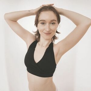 NEW 🖤 BRABAR HUG T-strap Lace Halter Bra 32-36C-DDD